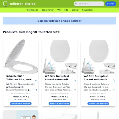 Screenshot toiletten-sitz.de