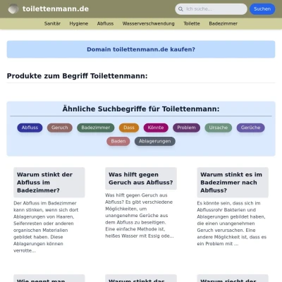 Screenshot toilettenmann.de