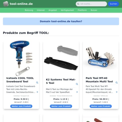 Screenshot tool-online.de