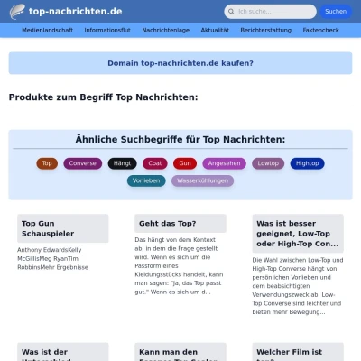 Screenshot top-nachrichten.de