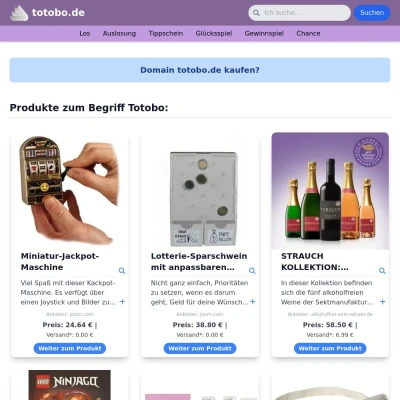 Screenshot totobo.de