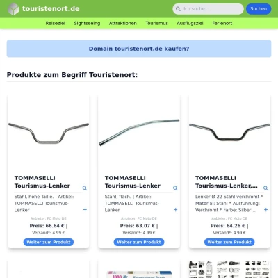 Screenshot touristenort.de