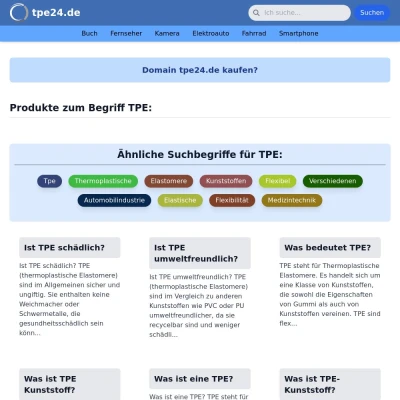 Screenshot tpe24.de