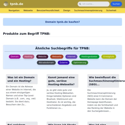 Screenshot tpnb.de