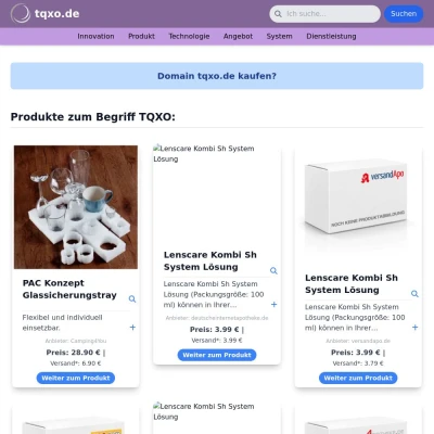 Screenshot tqxo.de
