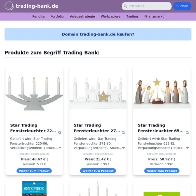 Screenshot trading-bank.de