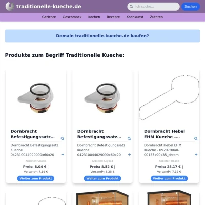 Screenshot traditionelle-kueche.de
