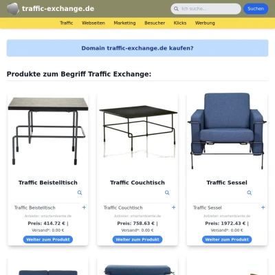 Screenshot traffic-exchange.de