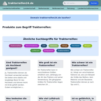 Screenshot traktorreifen24.de