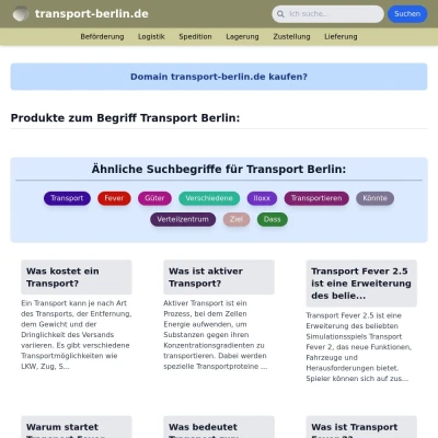 Screenshot transport-berlin.de