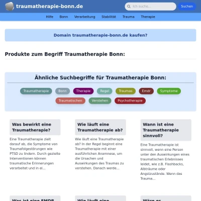 Screenshot traumatherapie-bonn.de