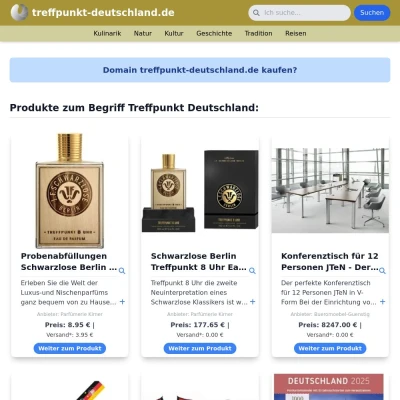 Screenshot treffpunkt-deutschland.de