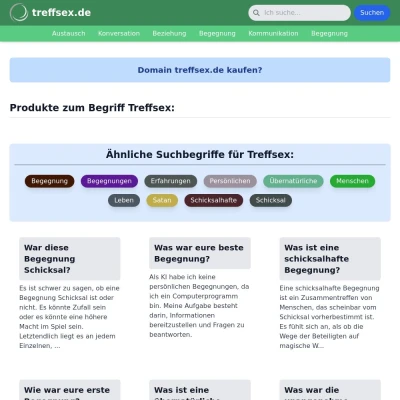 Screenshot treffsex.de