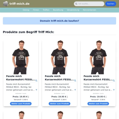 Screenshot triff-mich.de