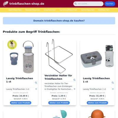 Screenshot trinkflaschen-shop.de