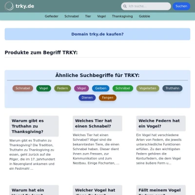 Screenshot trky.de