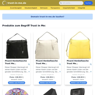 Screenshot trust-in-me.de