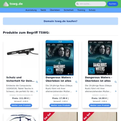 Screenshot tswg.de