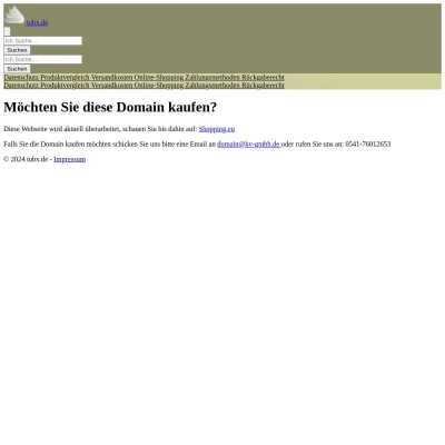 Screenshot tubx.de