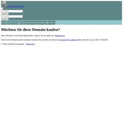 Screenshot tuerkische-zeitung.de