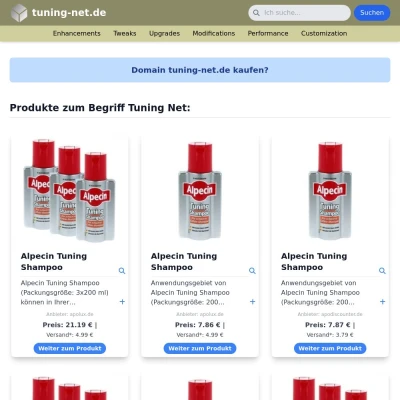Screenshot tuning-net.de