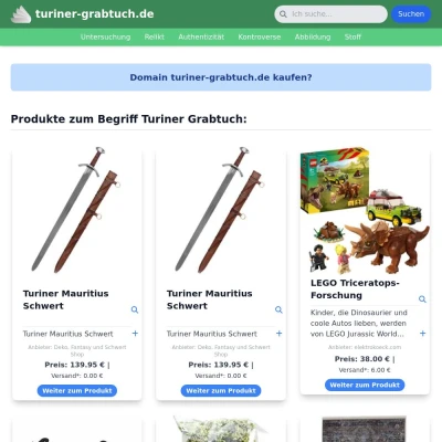 Screenshot turiner-grabtuch.de