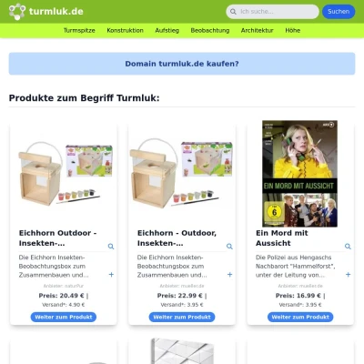 Screenshot turmluk.de