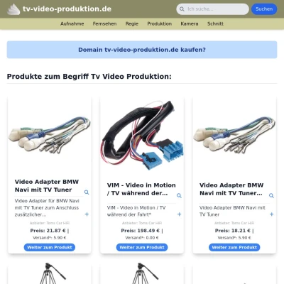 Screenshot tv-video-produktion.de
