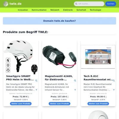 Screenshot twle.de