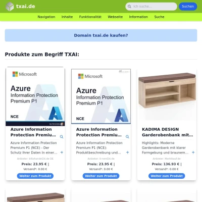 Screenshot txai.de