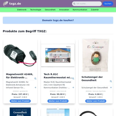 Screenshot txgz.de