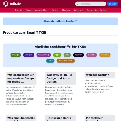 Screenshot txib.de