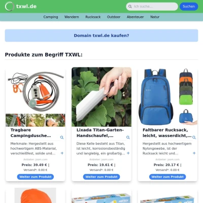 Screenshot txwl.de