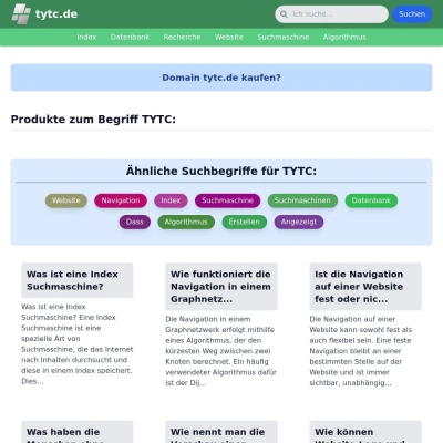 Screenshot tytc.de