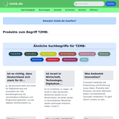 Screenshot tzmb.de