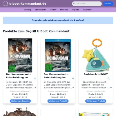Screenshot u-boot-kommandant.de