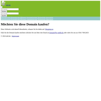 Screenshot ubil.de