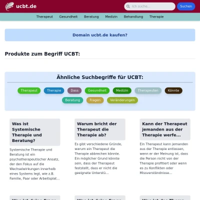 Screenshot ucbt.de