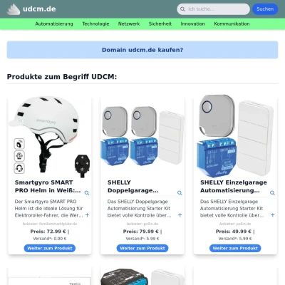Screenshot udcm.de