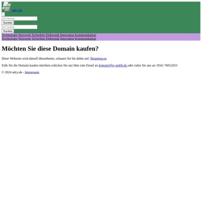Screenshot udcy.de