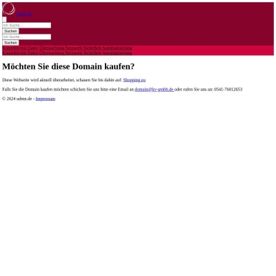 Screenshot udmn.de