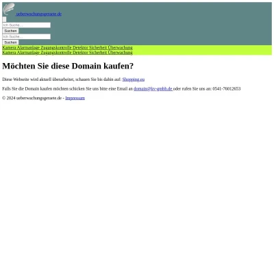 Screenshot ueberwachungsgeraete.de