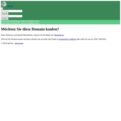 Screenshot uefu.de