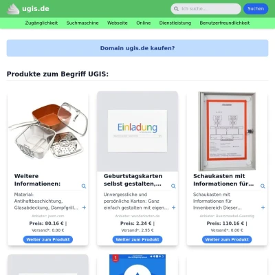 Screenshot ugis.de