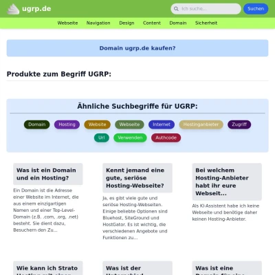 Screenshot ugrp.de