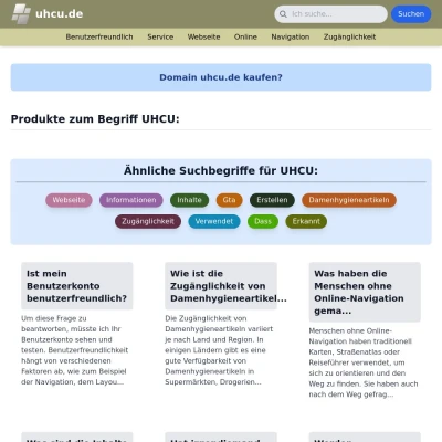 Screenshot uhcu.de