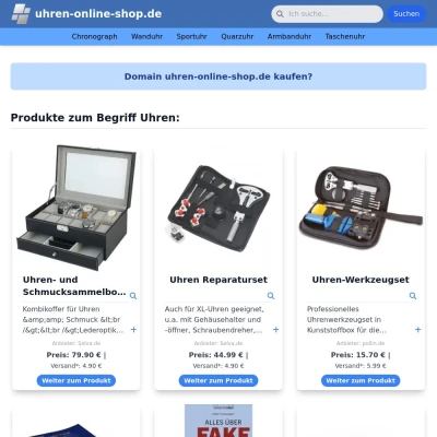 Screenshot uhren-online-shop.de