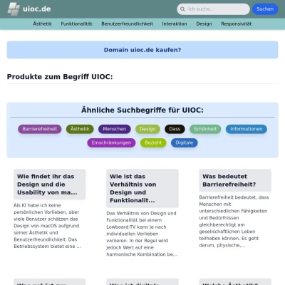 Screenshot uioc.de