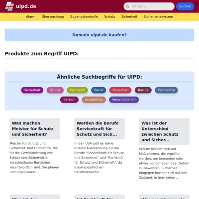 Screenshot uipd.de