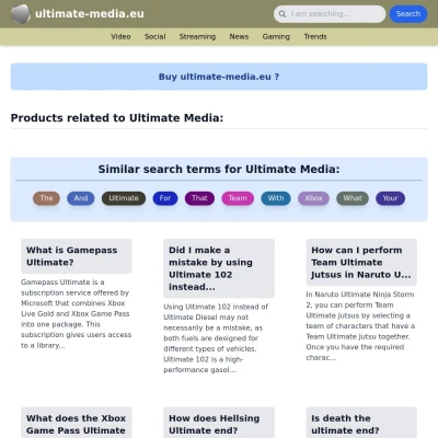 Screenshot ultimate-media.eu